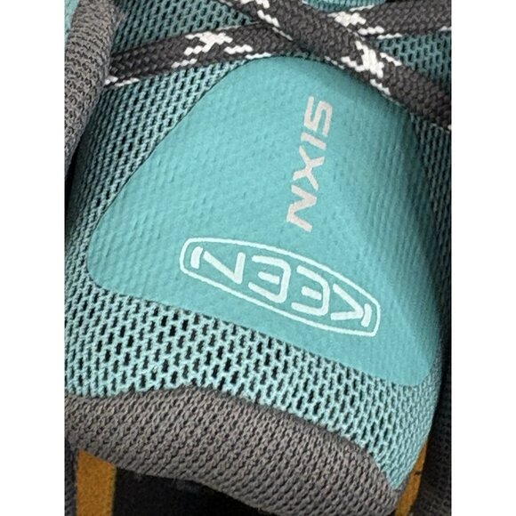 KEEN NXIS Evo Waterproof Hiking Shoes Women’s 8.5 Porcelain Green Outdoor - Picture 6 of 16